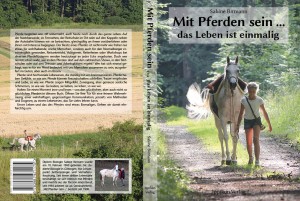 Printdesign: Book Mit Pferden sein ... das Leben ist einmalig